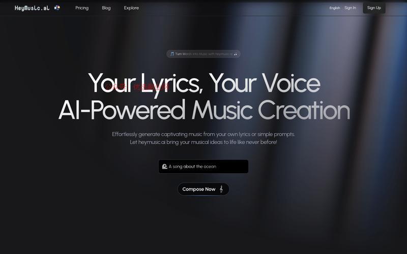 HeyMusic.AI…#情报-搞钱情报论坛-网创交流-优选副业网